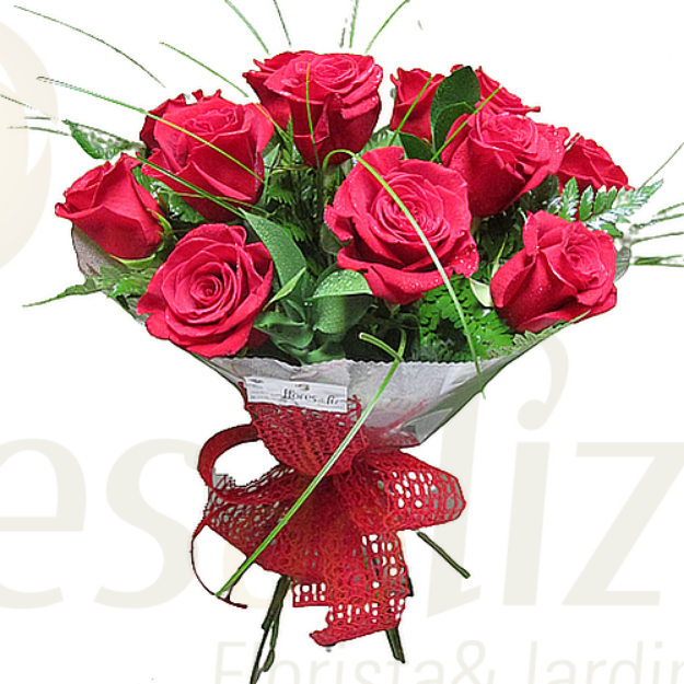Picture of 12 Rosas Vermelhas  - São Valentim