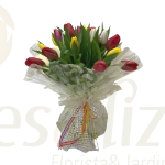 Imagem de Pack Tulipas e Bolsa de Água - São Valentim